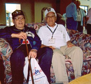 Amos Almeida with Tony Lujan
